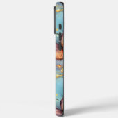 自然ラバーズボホマーブルバタフライiPhone Case-Mate iPhoneケース (裏面 / 左)