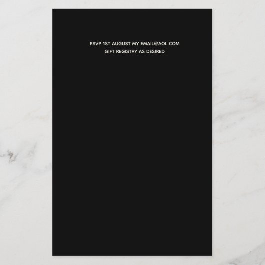 自然ラバ結婚ーズForal Greenery素朴 Boho (裏面)