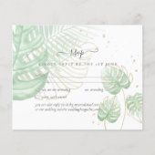 自然ラバ結婚ーズForal Greenery素朴 Boho (正面)