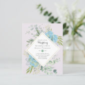 自然ラバ結婚ーズForal Greenery素朴 Boho (スタンド正面)