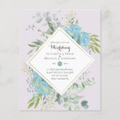 自然ラバ結婚ーズForal Greenery素朴 Boho (正面)