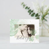 自然ラバ結婚ーズForal Greenery素朴 Boho (スタンド正面)