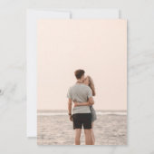 自然ラバ結婚ーズForal Greenery素朴 Boho (裏面)