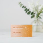 自然ラブビジネスカード 名刺 (スタンド正面)