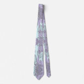 自然ラベンダーとセージ葉ズ ネクタイ (正面)