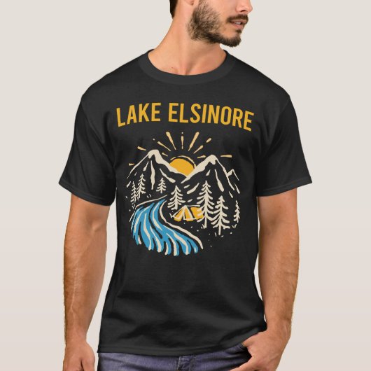 自然ランドスケークエルシノーレ Tシャツ (正面)