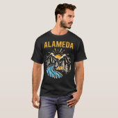 自然ランドスケープアラメダ Tシャツ (正面フル)
