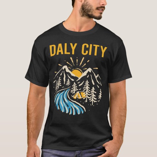 自然ランドスケープダリーシティ Tシャツ (正面)