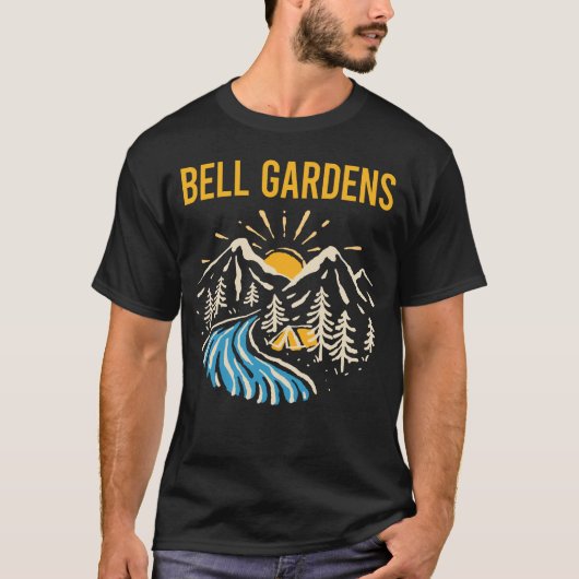 自然ランドスケープベルガーデン Tシャツ (正面)