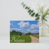 自然ランドスケープルーラルシーナリービレッジロード ポストカード (スタンド正面)