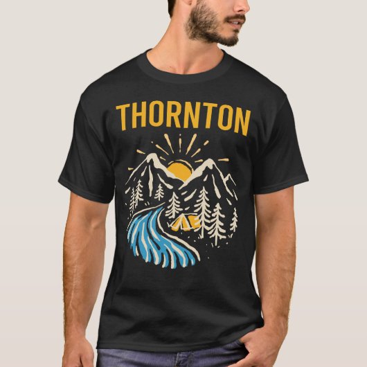 自然ランドスケープ Tシャツ (正面)