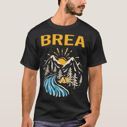 自然ランドスケープ Tシャツ (正面)