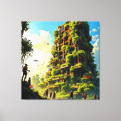 自然リクレームアーバーシティ キャンバスプリント (正面)