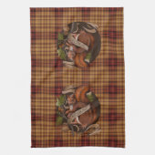 自然リス キッチンタオル (縦)