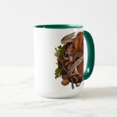 自然リス マグカップ (正面右)