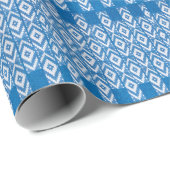 自然リネン繊維の民族オーナメント ラッピングペーパー (ロールコーナー)