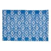 自然リネン繊維の民族オーナメント 枕カバー (裏面)