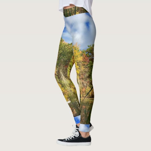 自然レギンス レギンス (左)