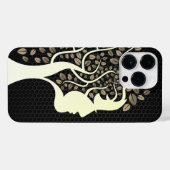 自然レディ – ヴィンテージ版 iPhoneケース (裏面横)