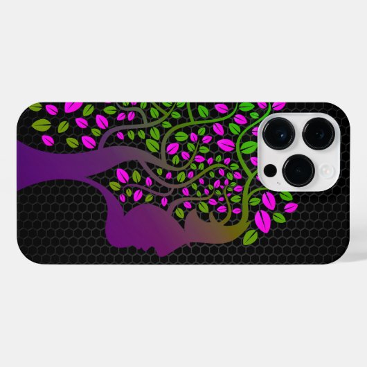 自然レディ – Saturn Sunset Edition iPhoneケース (裏面横)