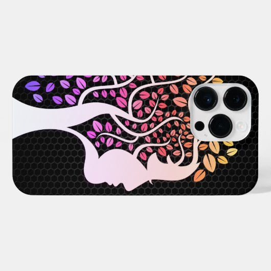 自然レディ – Sunset Edition iPhoneケース (裏面横)