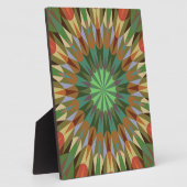 自然レトロ図形 フォトプラーク (側面)