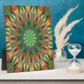 自然レトロ図形 フォトプラーク (側面)