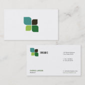 自然ロゴ 名刺 (正面/裏面)