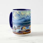 自然ワイルドライフウォルズデナリパークコーヒーマグ マグカップ (正面左)