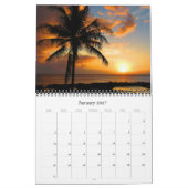 自然ワールド2025 カレンダー (1月 2027)