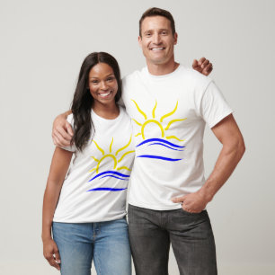 自然主義のシンボルを持つTシャツ Tシャツ