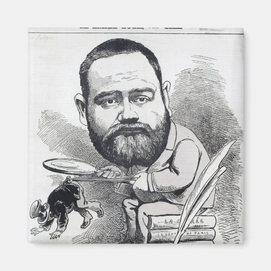 自然主義者としてのエミール・ゾラ、「L'Eclipse」から マグネット (正面)