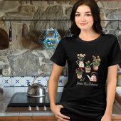 自然主義者ハーブティー愛好家カスタム トライブレンドTシャツ