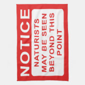 自然主義者 キッチンタオル (縦)