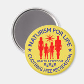 自然主義者 – 生命のための自然主義 マグネット (正面/裏面)