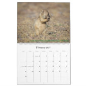 自然予定表 カレンダー (2月 2027)