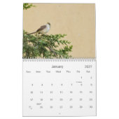 自然予定表 カレンダー (1月 2027)