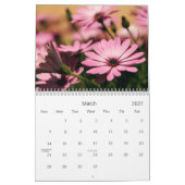 自然予定表 カレンダー (3月 2027)