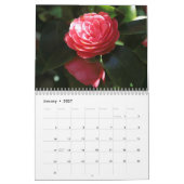 自然予定表 カレンダー (1月 2027)