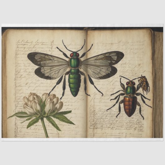 自然仕訳帳 薄葉紙 (正面)