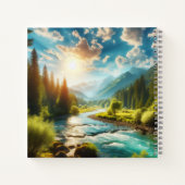 自然付き ノートブック (裏面)