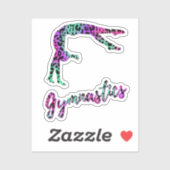 自然体操ガール |アニマルプリント体操 シール (シート)