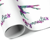 自然体操ガール |アニマルプリント体操 ラッピングペーパー (ロールコーナー)