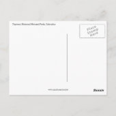 自然保護区タイロナ国立公園 ポストカード (裏面)