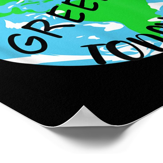 自然保護、空調暖房、環境 ポスター (角)