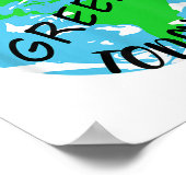 自然保護、空調暖房、環境 ポスター (角)