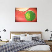 自然免疫系キラー細胞 キャンバスプリント (インサイチュ (寝室))