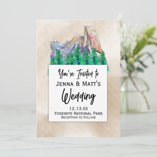 自然公園への招待 招待状 (スタンド正面)