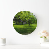 自然公園 ラージ壁時計 (ホーム)