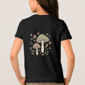 自然冒険キノコ グラフィック クール トライブレンドＴシャツ (裏面)